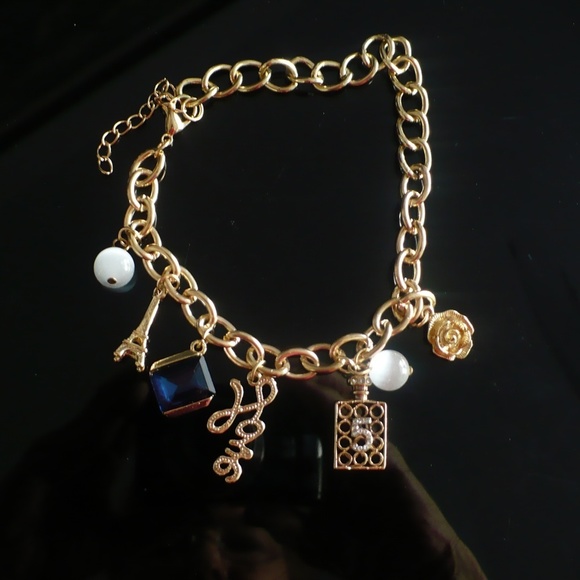 ❤️ Golden Boot & Ankle Charm Bracelet - Picture 6 of 6